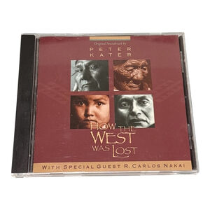 Vintage How The West Was Lost CD Peter Kater R Carlos Nakai Soundtrack Native Am